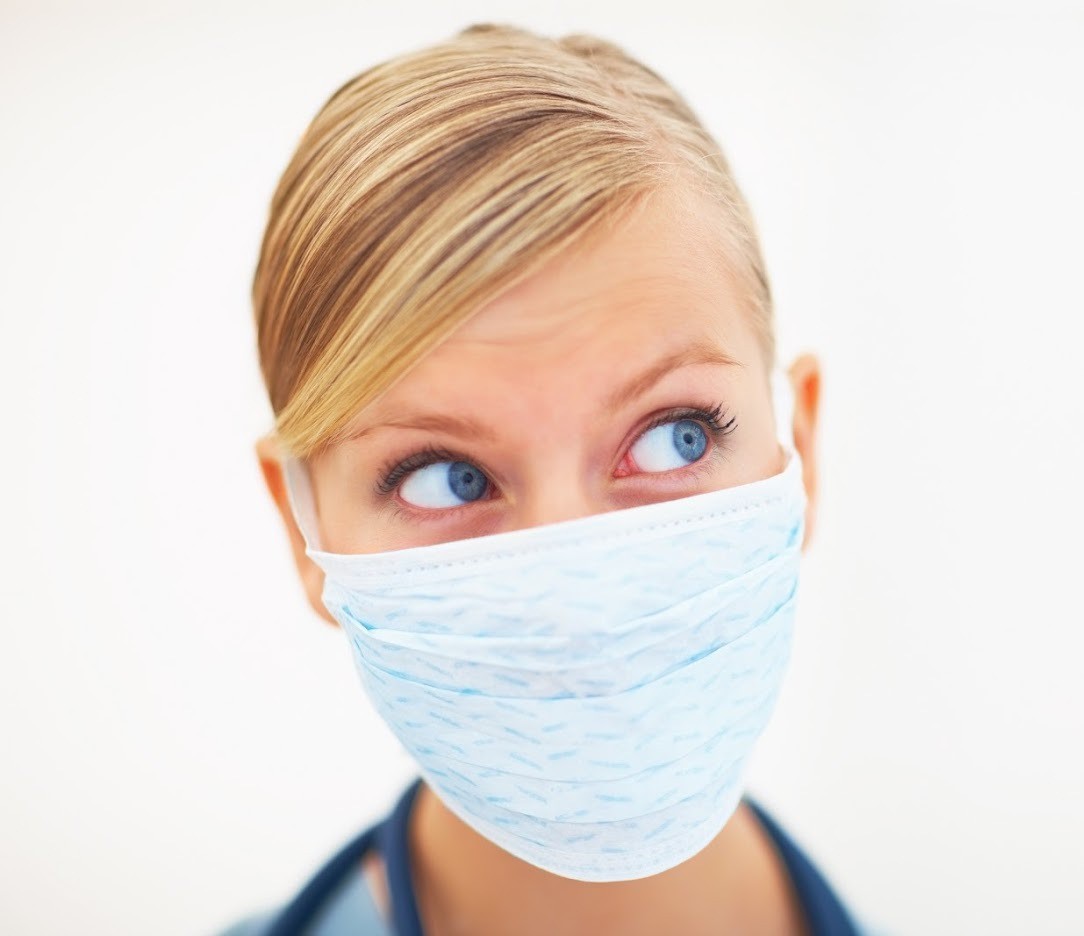 маска - один из способов профилактики гриппа