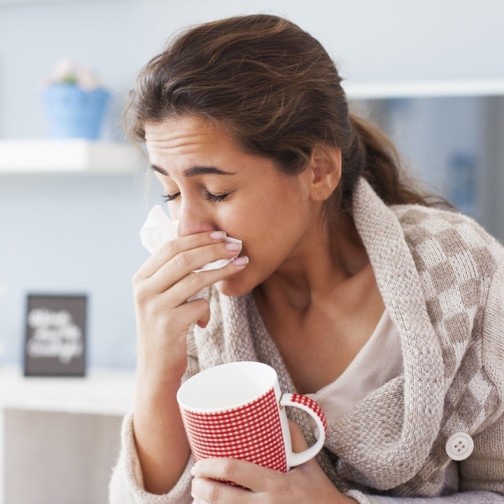 насморк, кашель, повышенная температура - симптомы орз у взрослых