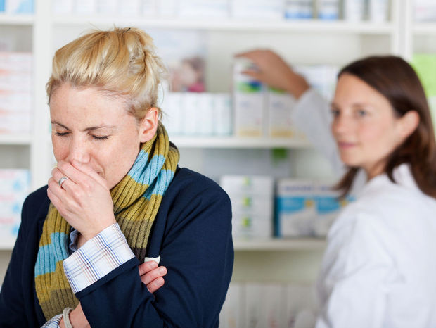 Лечение сухого кашля при ОРВИ Лечение сухого кашля при ОРВИ